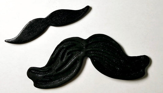 Moustache Icing Set of 2 (B)