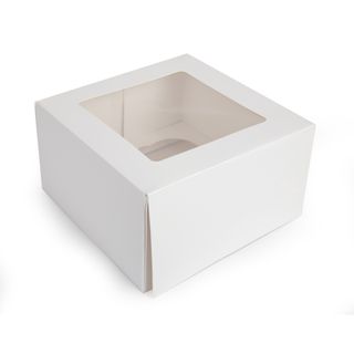 These are great for holding & transporting cupcakes.
Includes insert with a special edge to help you get the cupcake out easily and a transparent acetate cover window to display your beautiful cupcake creations.
Each cupcake box is individually flat wrapped and is easy to assemble.
Box Size: 7"x 7" x 4"