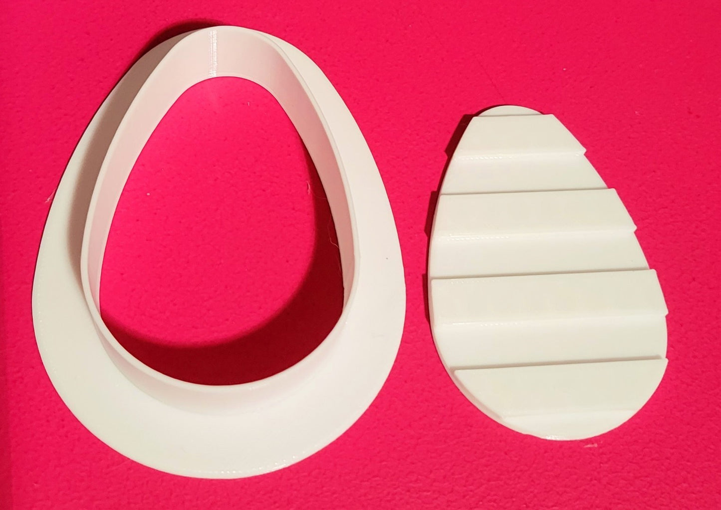 Large Easter Egg cutter and Embosser 3D print.