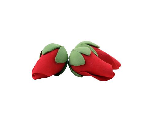 The Tea Rose Bud Red is a versatile icing flower bud, perfect for adding into pre-made sprays or combining with other sugar flowers to create your own unique arrangement. Compact and wired for easy positioning, this bud brings a pop of romantic red to any cake design.