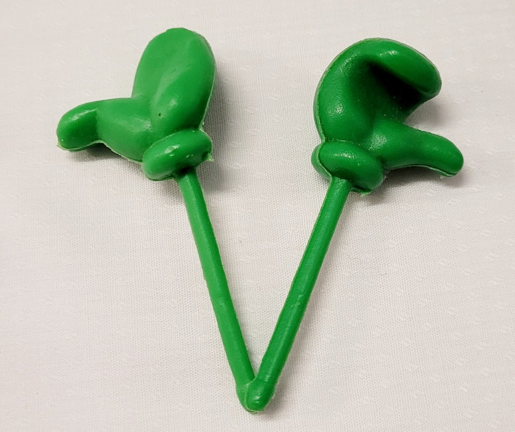 Green Hands/Gloves Pick Sold as Pair