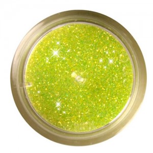 Crystal Sherbet Lemon Rainbow Dust Glitter