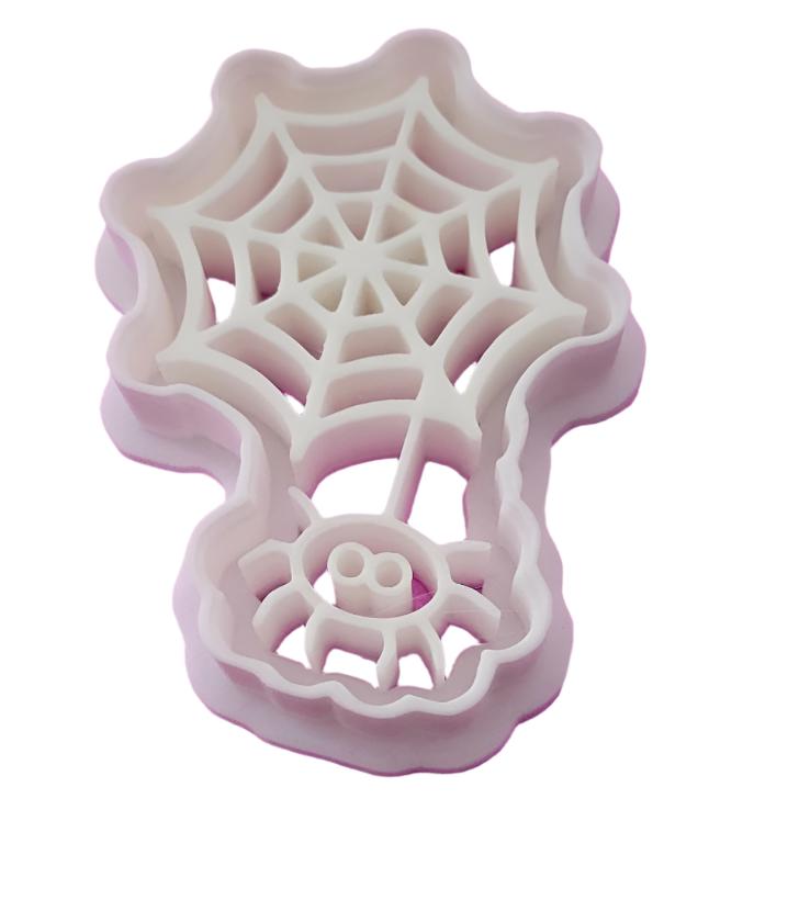 3D Spider Web and Spider Cookie Cutter