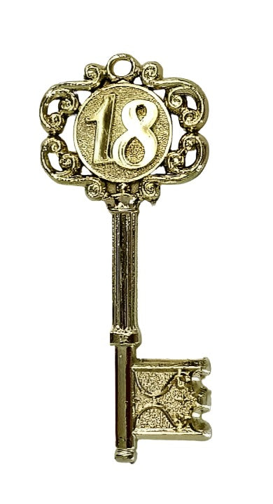 Antique Key 18th Gold Embellishment