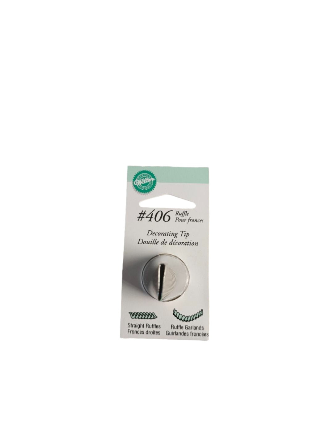 Wilton Nozzle #406 – Professional Piping Tip for Cakes & Cupcakes