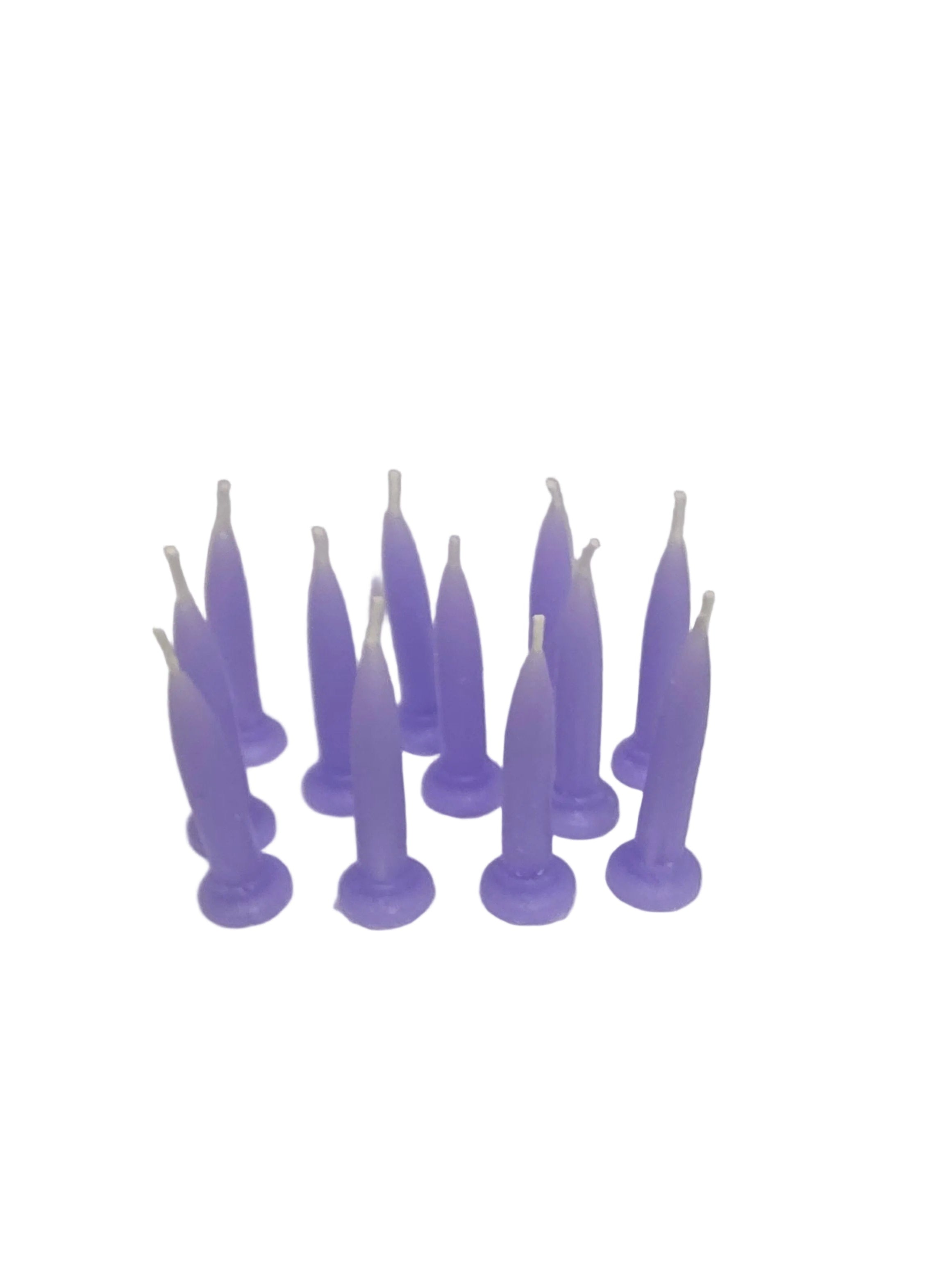 Lavender Bullet Candles Pkt 12 – Final Clearance Perth – The Sugar Smith