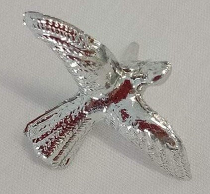 Dove Large Silver Embellishment