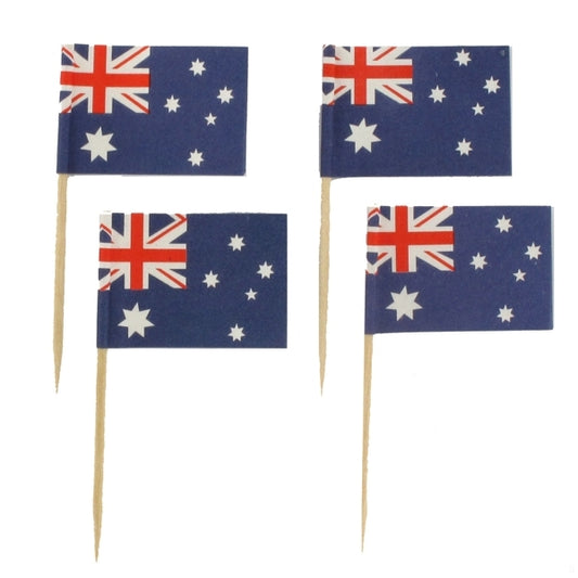 Australian Flag Pick 12 pkt