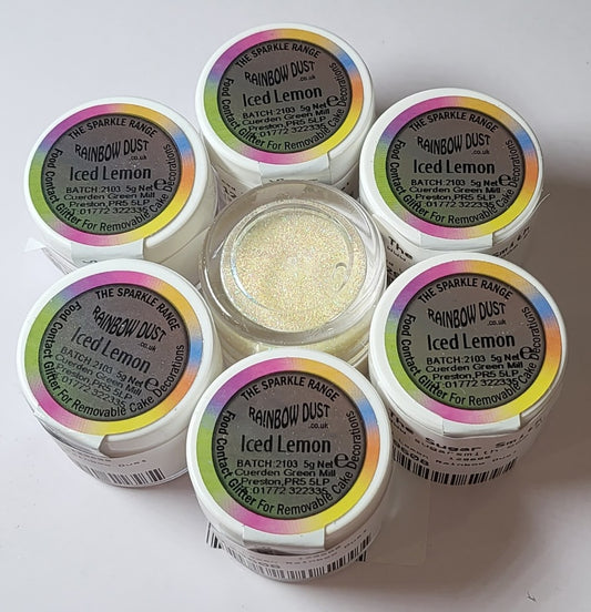 Iced Lemon Rainbow Dust