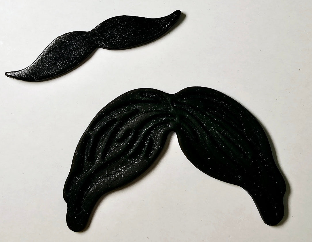 Moustache Icing Set of 2 (A)