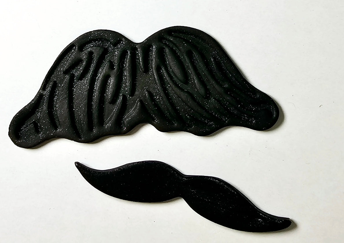 Moustache Icing Set of 2 (D)