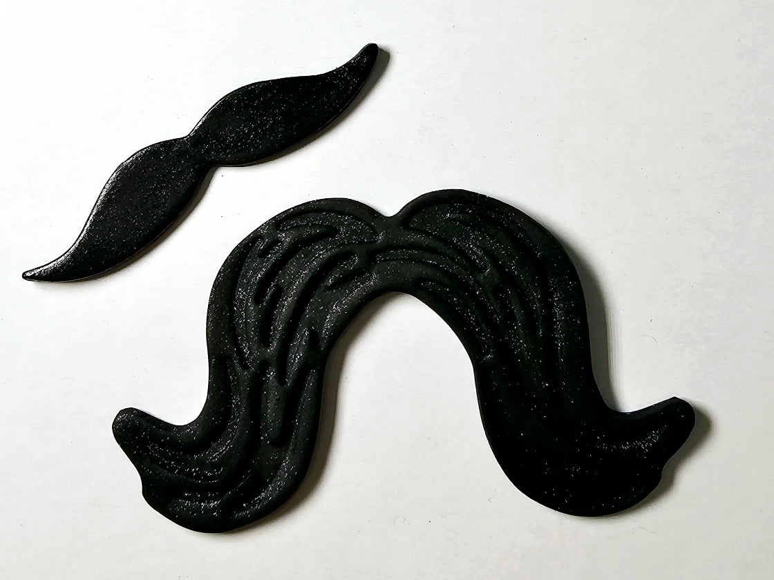 Moustache Icing Set of 2 (E)