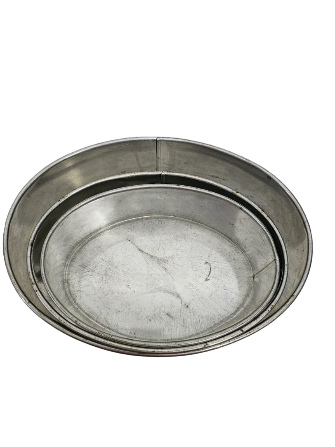 Oval Ex rental cake tin set of 3 great for easter egg cakes, football fields, swimming pools.