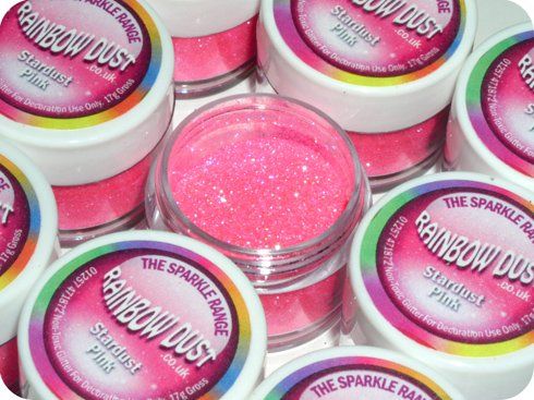 Pink Stardust Rainbow Dust Glitter