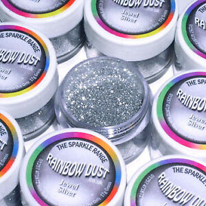 Silver Jewel Rainbow Dust Glitter