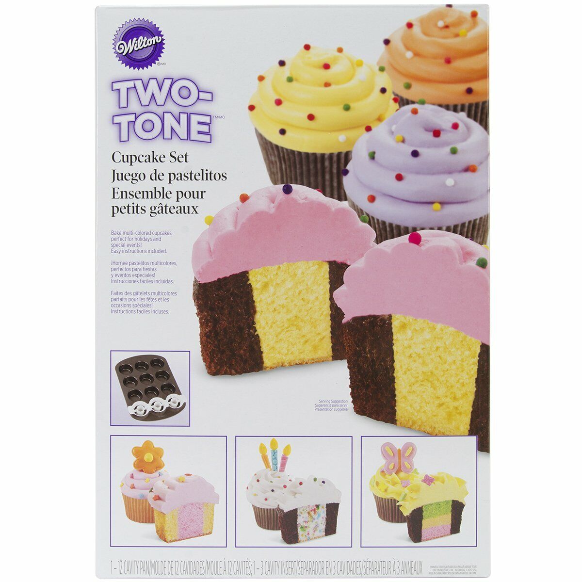 Wilton Two - Tone Cupcake Set