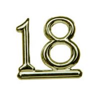 Gold 18 Embellishment 1"