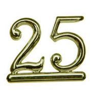 Gold 1inch Sign # 25