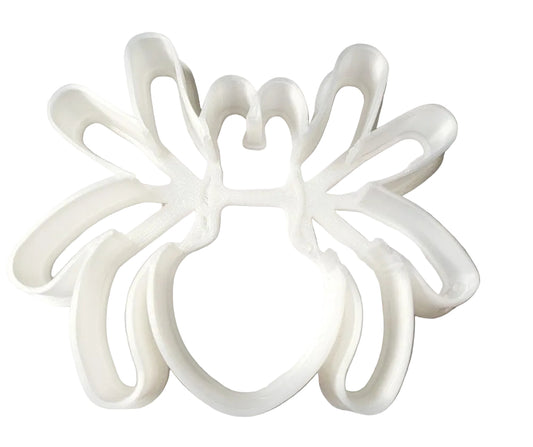 3D printed spider cookie cutter in food‑safe plastic, designed for fondant and cookie dough. Made in Australia by The Sugar Smith.