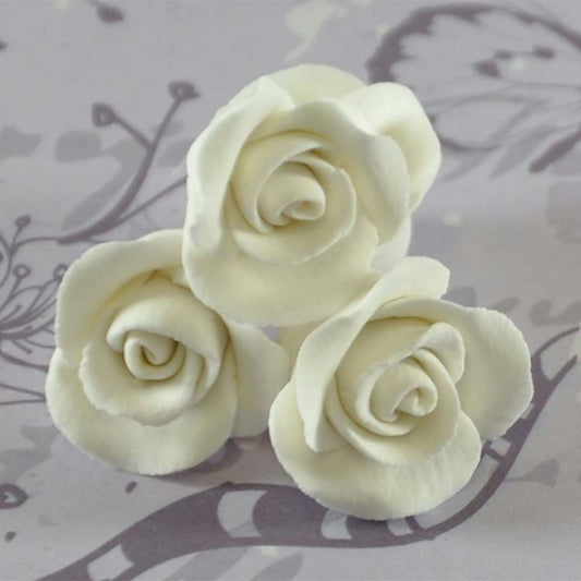 White Miniature Icing Rose