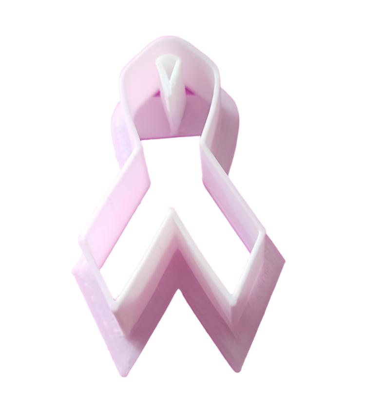 3D Awareness Ribbon Small Cookie Cutter