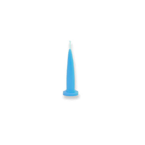 Bullet Light Blue Candles Pkt 12