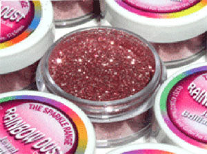Brilliant Pink Jewel Rainbow Dust Glitter