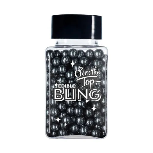 Black Pearls Edible OTT Bling 4mm