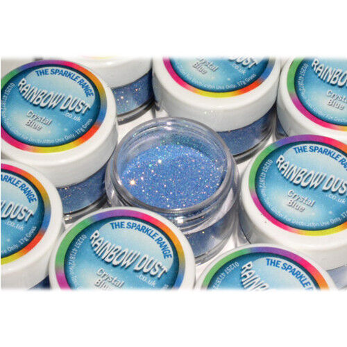Crystal Blue Rainbow Dust Glitter
