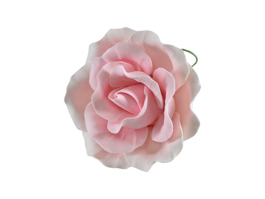 Make your floral arrangements stand out with a touch of elegance.
Each rose is carefully crafted by hand, combining a beautiful natural look with delicate frills. Use the provided wire to easily add them to other sprays or incorporate them into your wire ribbon designs for a truly enchanting display.
Approx. size: 2.5 inches.