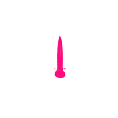 Bullet Hot Pink Candles Pkt 12