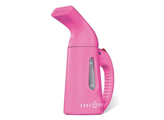 The Cake Craft Mini Handheld Steamer&nbsp;is a handy cake decorating tool to have in your collection.

Steam finished cakes, gum paste flowers and figurines to give them a beautiful lustrous shine
Steam Wafer Paper to shape and mould delicate edible flowers or edible decorations
Set lustre dust to prevent from rubbing off flowers and decorations
Remove excess corn flour, icing sugar, fingerprints and imperfections from fondant
Steam to intensify colours