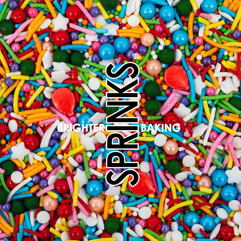 BULK It’s My Party Sprinkles – 500g | Colorful Sprinkle Mix by The Sugar Smith for Cakes, Cookies & Events