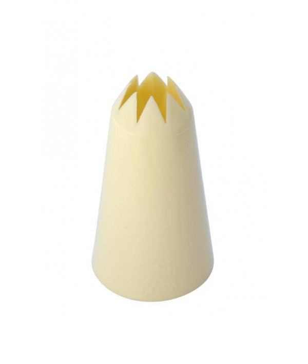 60mm Australian‑made star nozzle suitable for large couplers or direct bag use.