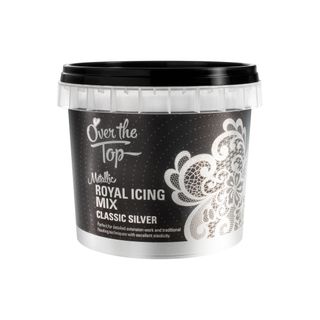 OTT Metallic Royal Icing Mix Classic Silver 150gm
