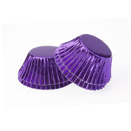Purple Foil Cupcake Cases 700