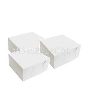White Cake Box Milk Carton 10.5inch