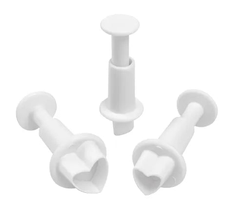 Heart Plunger Set of 3