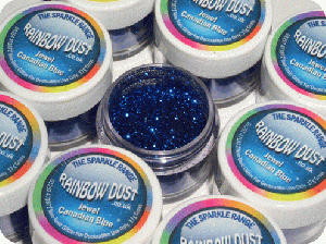 Canadian Blue Jewel Rainbow Dust Glitter