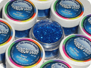 Oasis Blue Jewel Rainbow Dust Glitter