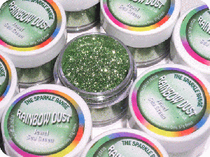 Sea Green Jewel Rainbow Dust Glitter