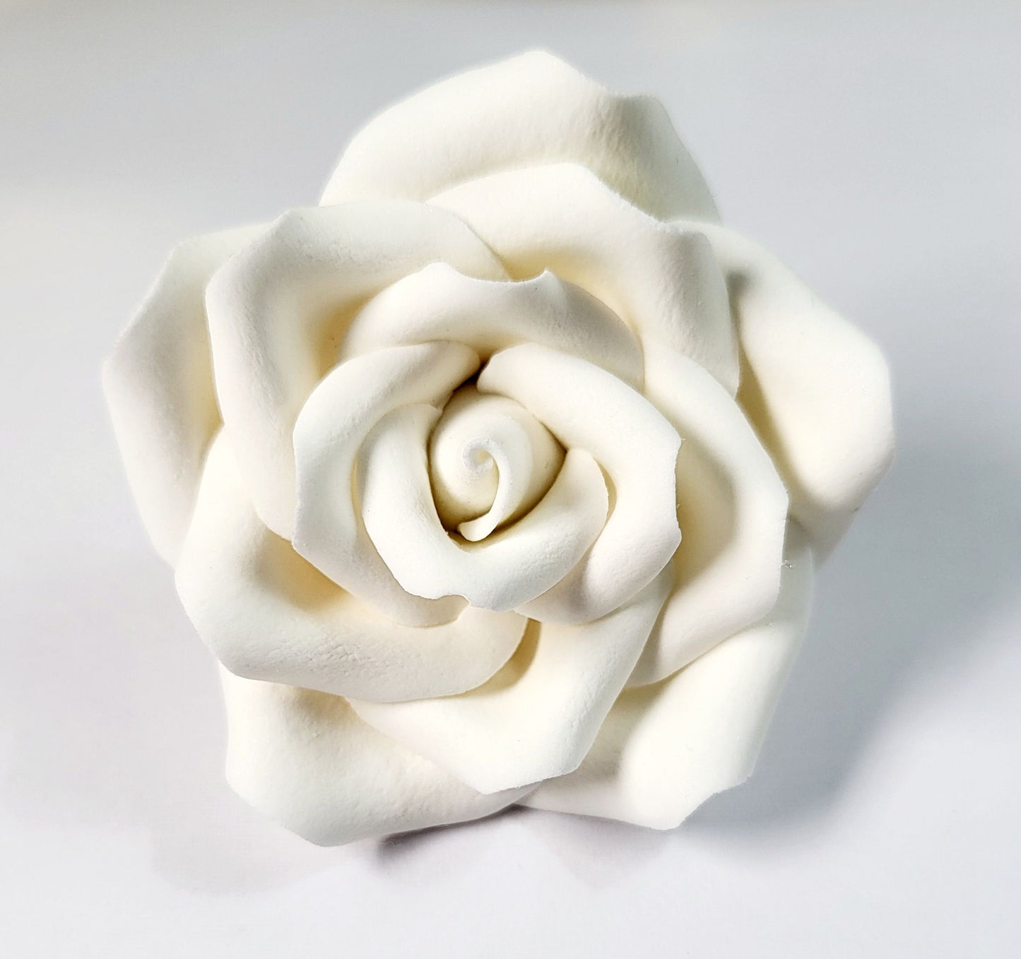 Peruvian Rose White Icing Flower