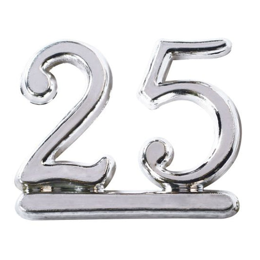 Silver 1inch Sign # 25