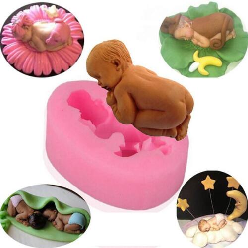 Sleeping Baby Silicone Mould