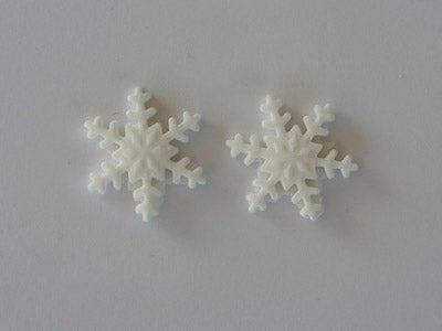 Snowflake Small Royal Icing (10)