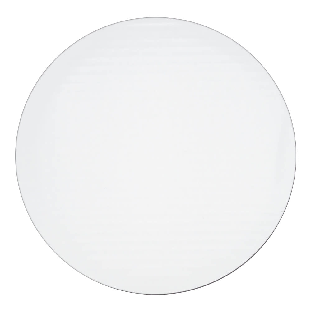 Round Blank White Cardboard 6 inch